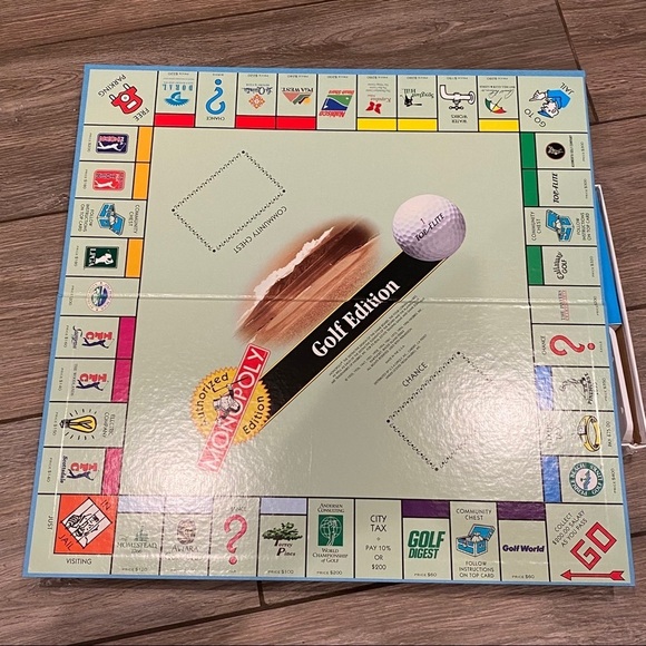 Hasbro Monopoly Golf Edition Rare - Picture 3 of 12